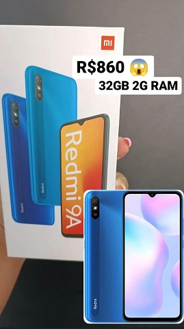 Imagem Xiaomi Redmi 9A 32GB Azul  
