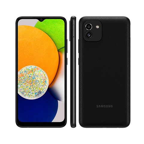 Imagem Samsung Galaxy A03 Dual SIM 64 GB preto 4 GB RAM