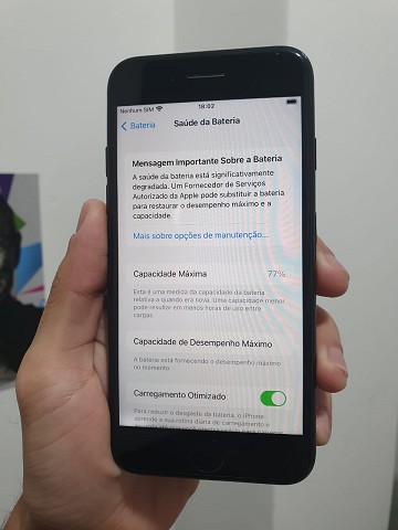 Imagem Iphone 7 128Gb Preto