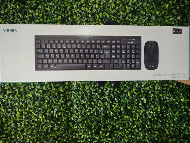 Imagem Kit Teclado com Mouse sem fio, Dynamic  Corp