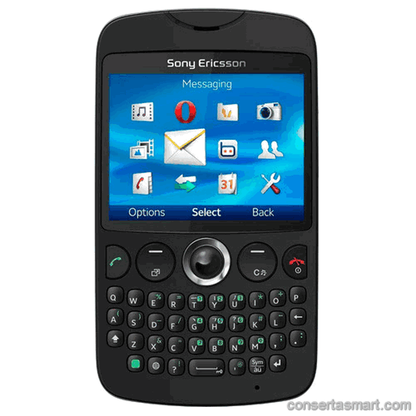 Imagem Sony Ericsson txt