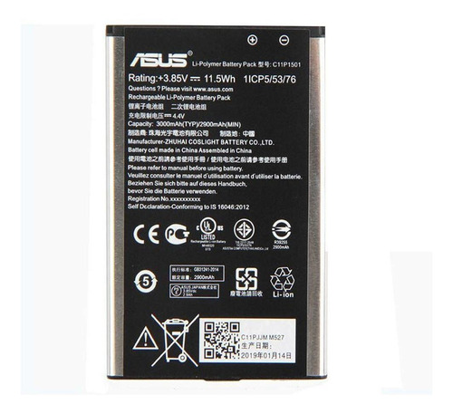 Troca de bateria Asus ZenFone 2 Laser
