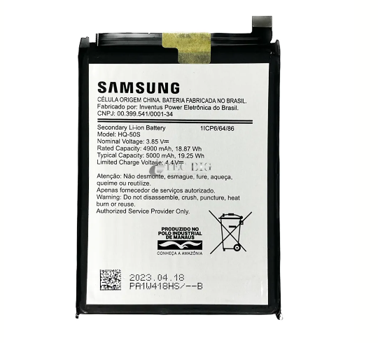 Troca de bateria Samsung Galaxy A04