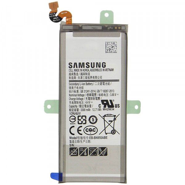 Troca de bateria Samsung Galaxy Note 8