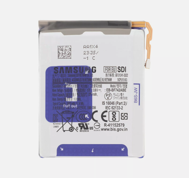 Troca de bateria Samsung Galaxy Z Flip 6