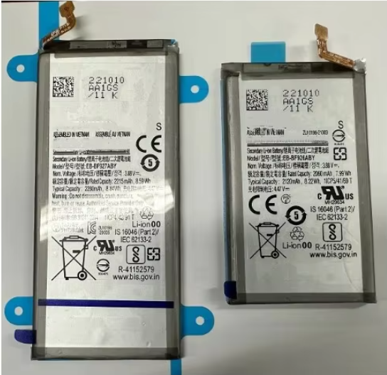 Troca de bateria Samsung Galaxy Z Fold 4