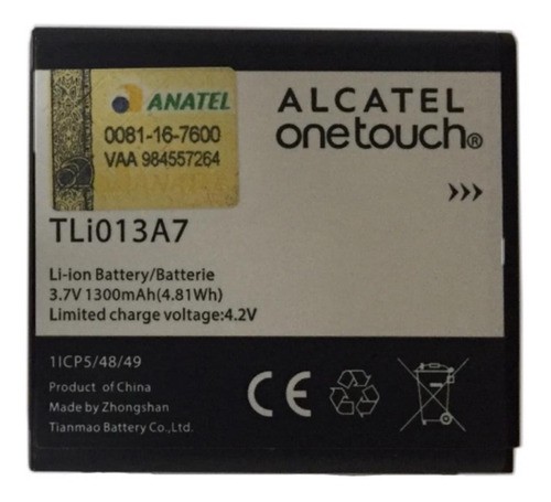 Trocar bateria Alcatel Pixi 4 7
