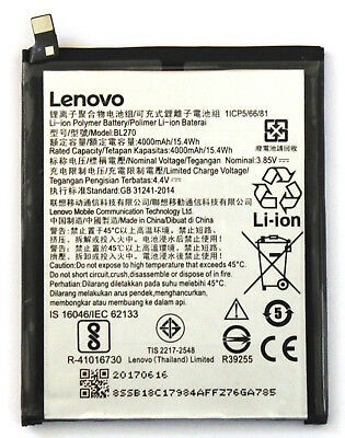 Trocar bateria Lenovo K8 Note