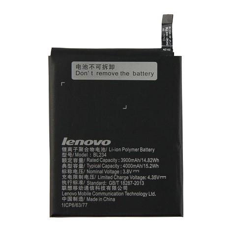 Trocar bateria Lenovo Vibe P1m