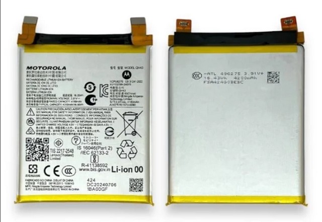 Trocar bateria Motorola Edge 50 Ultra