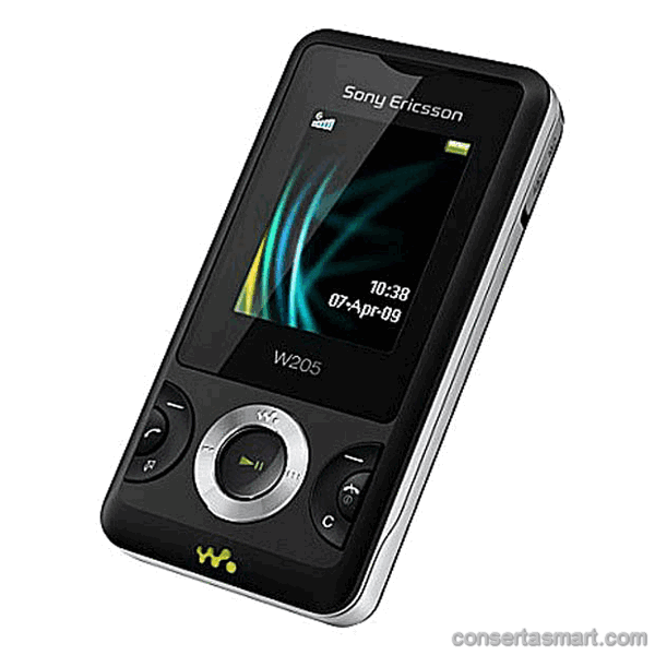 Conserto de Sony Ericsson W205