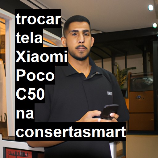 TROCAR TELA XIAOMI POCO C50 | Veja o preço