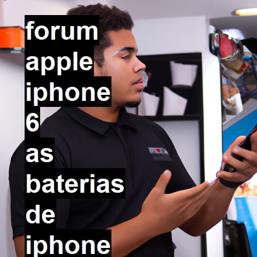 APPLE IPHONE 6 - AS BATERIAS DE IPHONE 6 E 6S SÃO DIFERENTES | ConsertaSmart 