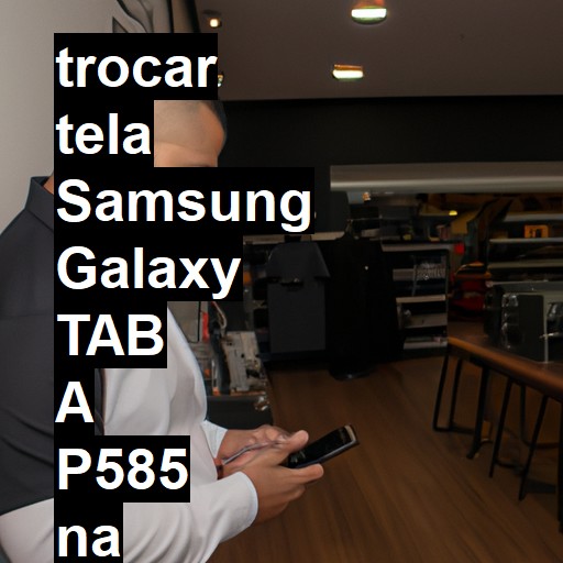 TROCAR TELA SAMSUNG GALAXY TAB A P585 | Veja o preço