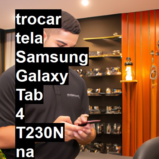 TROCAR TELA SAMSUNG GALAXY TAB 4 T230N | Veja o preço