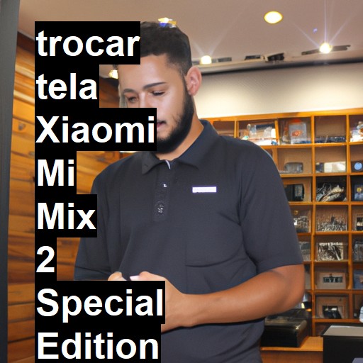 TROCAR TELA XIAOMI MI MIX 2 SPECIAL EDITION | Veja o preço