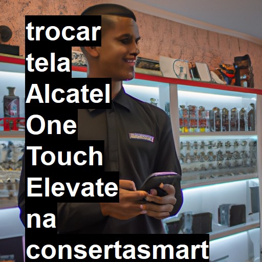 TROCAR TELA ALCATEL ONE TOUCH ELEVATE | Veja o preço