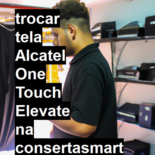 TROCAR TELA ALCATEL ONE TOUCH ELEVATE | Veja o preço