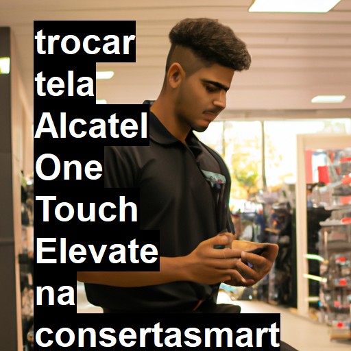 TROCAR TELA ALCATEL ONE TOUCH ELEVATE | Veja o preço