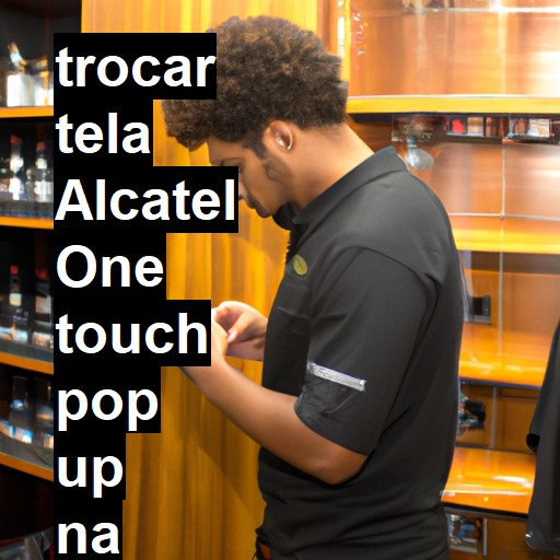 TROCAR TELA ALCATEL ONE TOUCH POP UP | Veja o preço