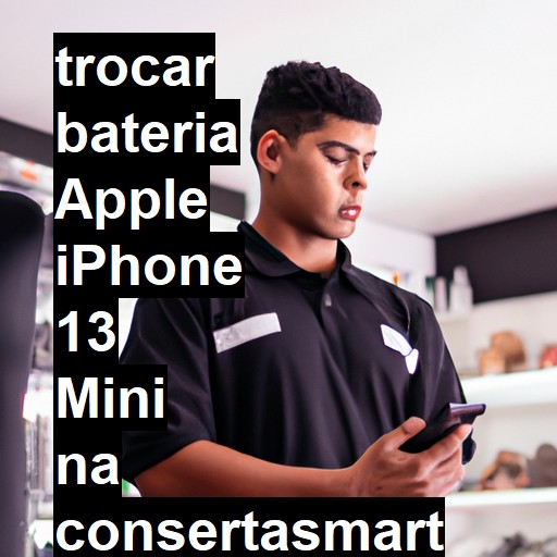 TROCAR BATERIA APPLE IPHONE 13 MINI | Veja o preço