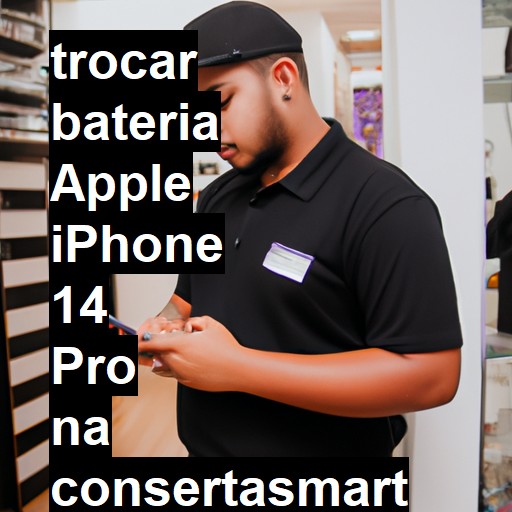 TROCAR BATERIA APPLE IPHONE 14 PRO | Veja o preço