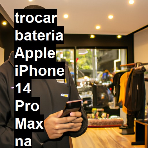 TROCAR BATERIA APPLE IPHONE 14 PRO MAX | Veja o preço