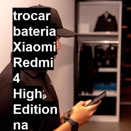 TROCAR BATERIA XIAOMI REDMI 4 HIGH EDITION | Veja o preço