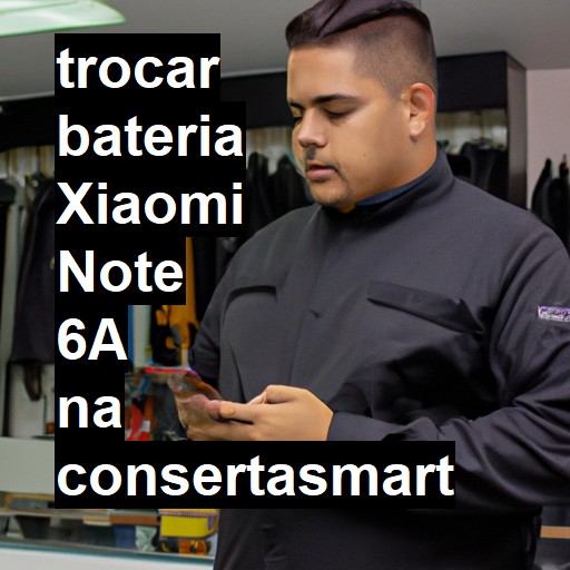 TROCAR BATERIA XIAOMI NOTE 6A | Veja o preço