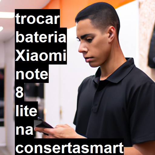 TROCAR BATERIA XIAOMI NOTE 8 LITE | Veja o preço