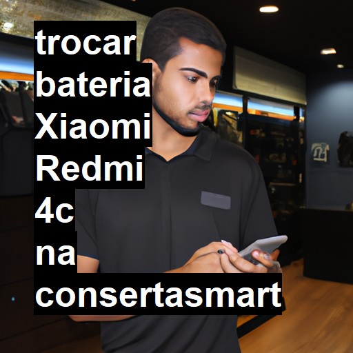 TROCAR BATERIA XIAOMI REDMI 4C | Veja o preço