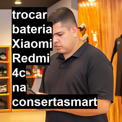 TROCAR BATERIA XIAOMI REDMI 4C | Veja o preço