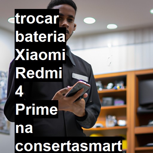 TROCAR BATERIA XIAOMI REDMI 4 PRIME | Veja o preço