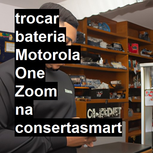 TROCAR BATERIA MOTOROLA ONE ZOOM | Veja o preço