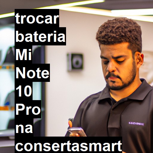 TROCAR BATERIA MI NOTE 10 PRO | Veja o preço