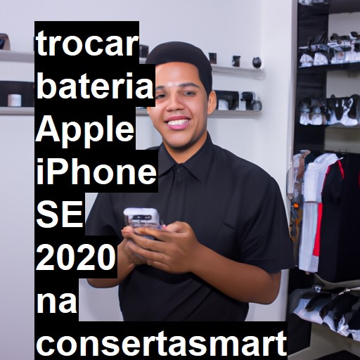 TROCAR BATERIA APPLE IPHONE SE 2020 | Veja o preço