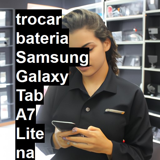 TROCAR BATERIA SAMSUNG GALAXY TAB A7 LITE | Veja o preço