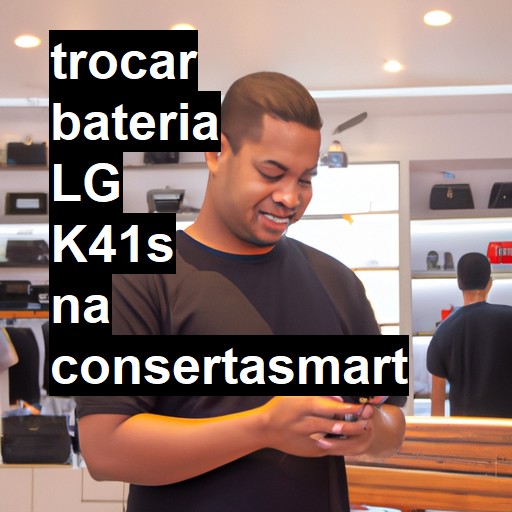 TROCAR BATERIA LG K41S | Veja o preço