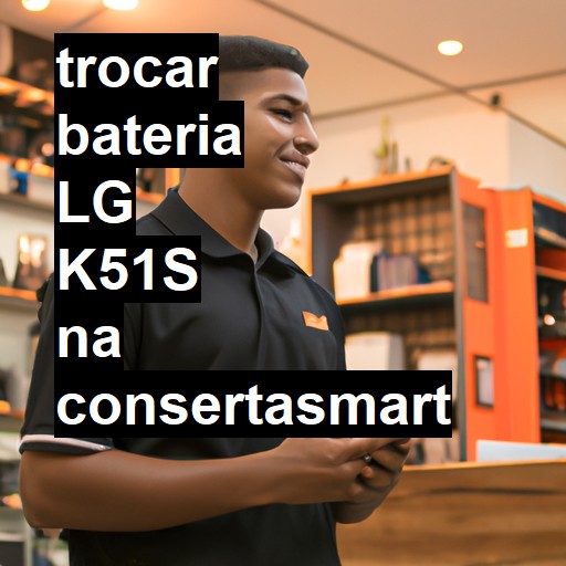 TROCAR BATERIA LG K51S | Veja o preço