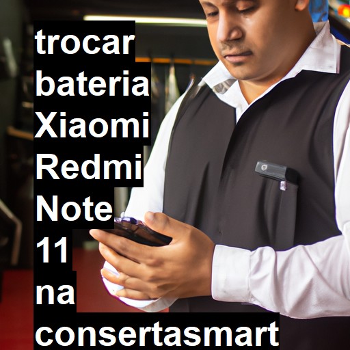 TROCAR BATERIA XIAOMI REDMI NOTE 11 | Veja o preço