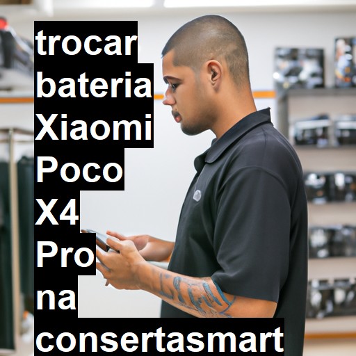 TROCAR BATERIA XIAOMI POCO X4 PRO | Veja o preço