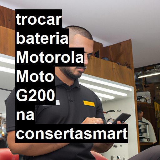 TROCAR BATERIA MOTOROLA MOTO G200 | Veja o preço