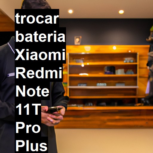 TROCAR BATERIA XIAOMI REDMI NOTE 11T PRO PLUS | Veja o preço