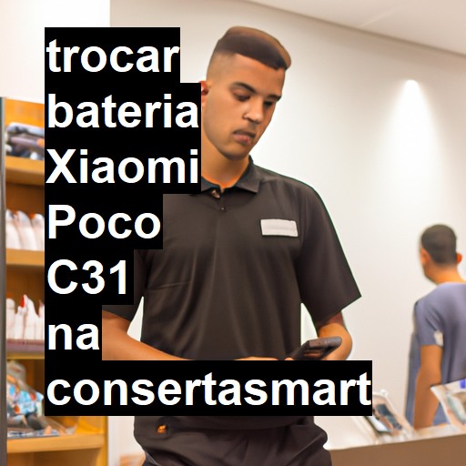 TROCAR BATERIA XIAOMI POCO C31 | Veja o preço