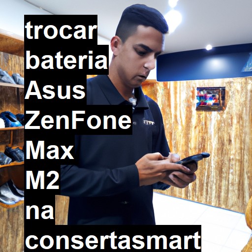 TROCAR BATERIA ASUS ZENFONE MAX M2 | Veja o preço