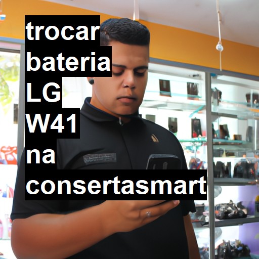 TROCAR BATERIA LG W41 | Veja o preço