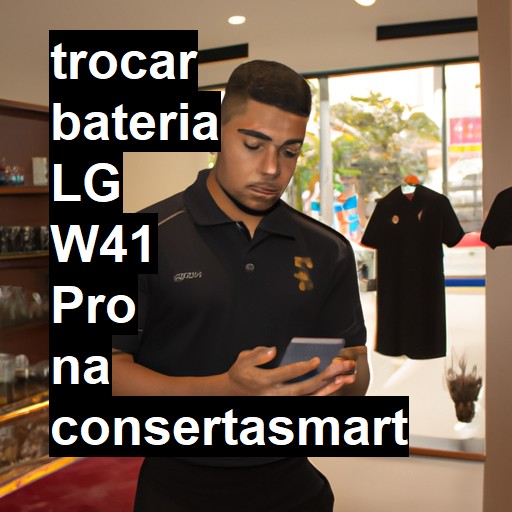 TROCAR BATERIA LG W41 PRO | Veja o preço