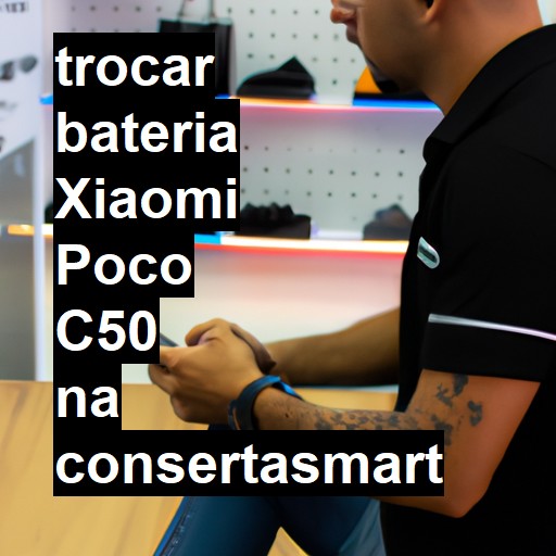 TROCAR BATERIA XIAOMI POCO C50 | Veja o preço