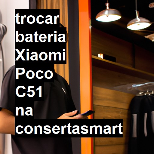 TROCAR BATERIA XIAOMI POCO C51 | Veja o preço