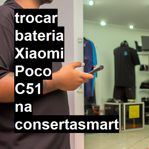 TROCAR BATERIA XIAOMI POCO C51 | Veja o preço